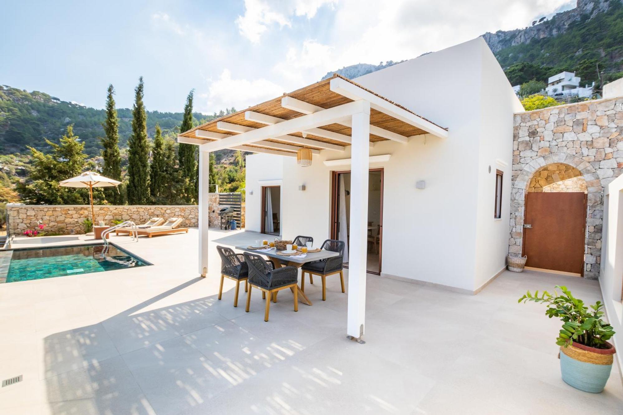 Mertelia Luxury Villas Kyra Panagia Exterior foto